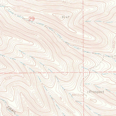 United States Geological Survey Fulcher Gulch, CO (1967, 24000-Scale) digital map