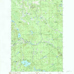 United States Geological Survey Fuller, MI (1982, 25000-Scale) digital map