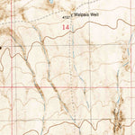 United States Geological Survey Fuller Ranch, NM (1981, 24000-Scale) digital map