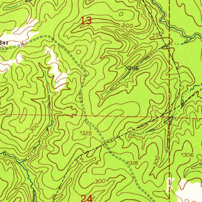 United States Geological Survey Fullerton Lake, LA (1954, 24000-Scale) digital map