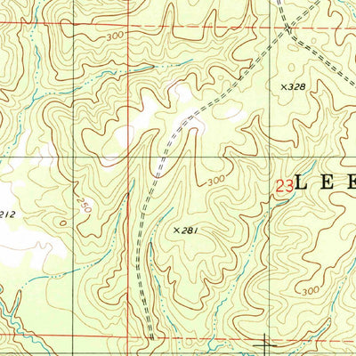 United States Geological Survey Fullerton Lake, LA (1978, 24000-Scale) digital map