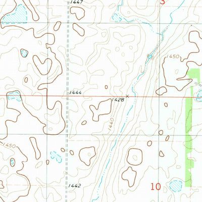 United States Geological Survey Fullerton, ND (1982, 24000-Scale) digital map