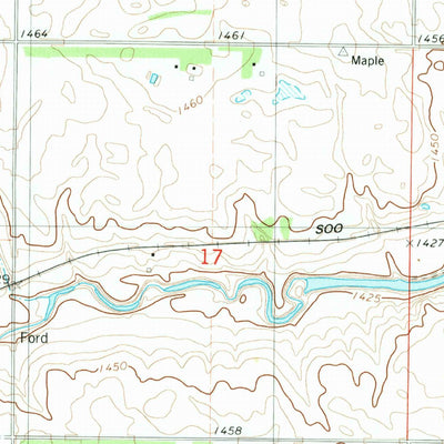 United States Geological Survey Fullerton, ND (1982, 24000-Scale) digital map