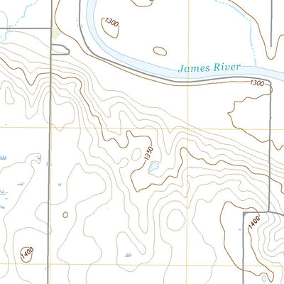 United States Geological Survey Fullerton NE, ND (2020, 24000-Scale) digital map