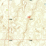 United States Geological Survey Fullerton SE, ND (1955, 24000-Scale) digital map