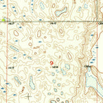 United States Geological Survey Fullerton SE, ND (1955, 24000-Scale) digital map