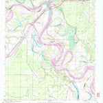 United States Geological Survey Fulton, AR (1951, 24000-Scale) digital map