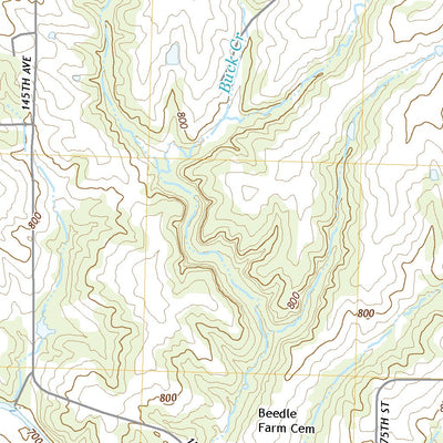 United States Geological Survey Fulton, IA (2022, 24000-Scale) digital map
