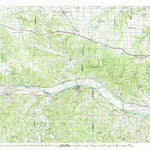 United States Geological Survey Fulton, MO (1985, 100000-Scale) digital map