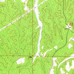 United States Geological Survey Fulton NE, MS (1965, 24000-Scale) digital map