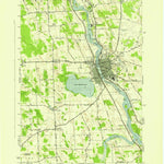 United States Geological Survey Fulton, NY (1943, 31680-Scale) digital map