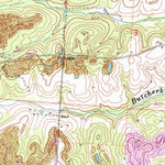 United States Geological Survey Fultonham, OH (1992, 24000-Scale) digital map