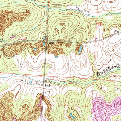United States Geological Survey Fultonham, OH (1992, 24000-Scale) digital map