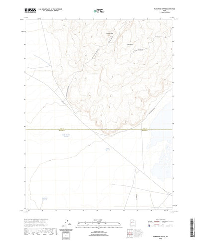 United States Geological Survey Fumarole Butte, UT (2023, 24000-Scale) digital map
