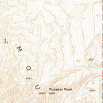 United States Geological Survey Funeral Peak, CA (1951, 62500-Scale) digital map