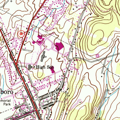 United States Geological Survey Funkstown, MD (1953, 24000-Scale) digital map