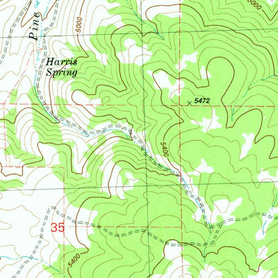 United States Geological Survey Funny Butte, OR (1981, 24000-Scale) digital map