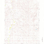 United States Geological Survey Funny Rock, WY (1981, 24000-Scale) digital map