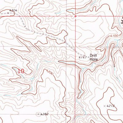 United States Geological Survey Funny Rock, WY (1981, 24000-Scale) digital map