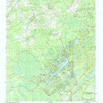 United States Geological Survey Funston, NC (1990, 24000-Scale) digital map