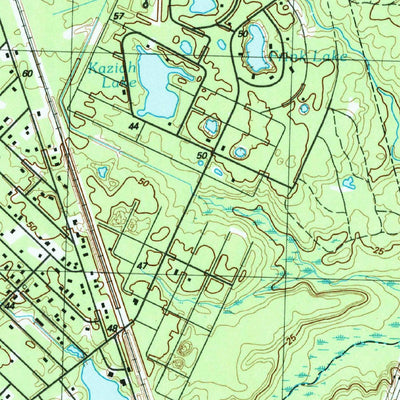 United States Geological Survey Funston, NC (1990, 24000-Scale) digital map