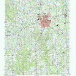 United States Geological Survey Fuquay-Varina, NC (1993, 24000-Scale) digital map