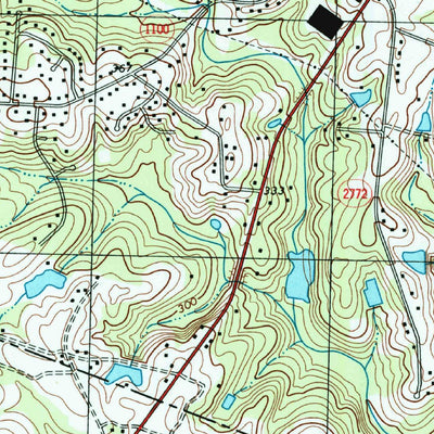 United States Geological Survey Fuquay-Varina, NC (1993, 24000-Scale) digital map