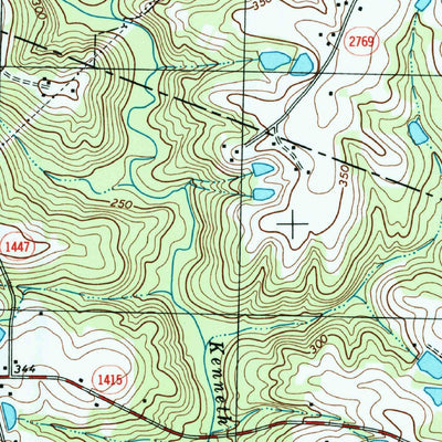 United States Geological Survey Fuquay-Varina, NC (1993, 24000-Scale) digital map