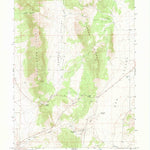 United States Geological Survey Furner Ridge, UT (1967, 24000-Scale) digital map