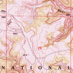 United States Geological Survey Furnish Canyon East, CO-NM-OK (1996, 24000-Scale) digital map