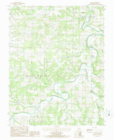 United States Geological Survey Fuson, MO (1987, 24000-Scale) digital map