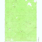 United States Geological Survey Fuzztail Butte, OR (1967, 24000-Scale) digital map