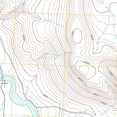 United States Geological Survey G I Ranch, OR (2011, 24000-Scale) digital map