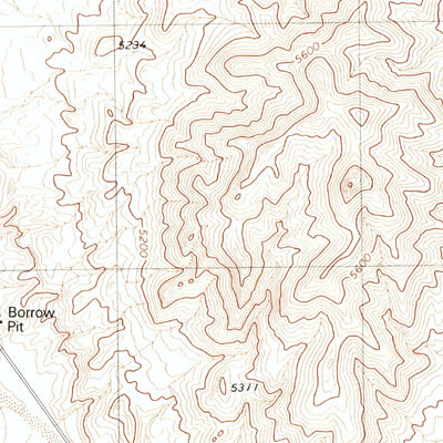 United States Geological Survey Gabbs Mountain, NV (1979, 24000-Scale) digital map