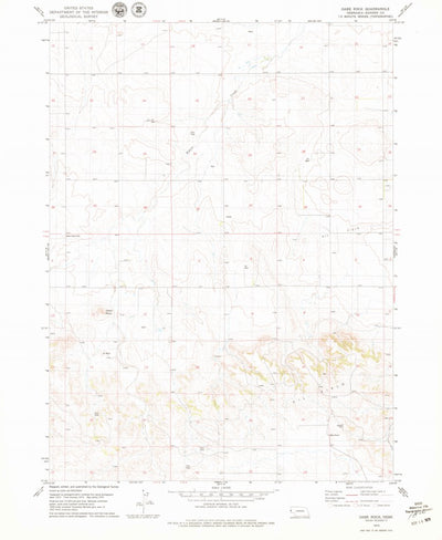 United States Geological Survey Gabe Rock, NE (1979, 24000-Scale) digital map