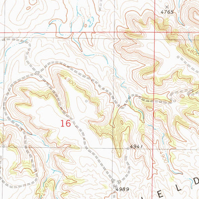 United States Geological Survey Gabe Rock, NE (1979, 24000-Scale) digital map