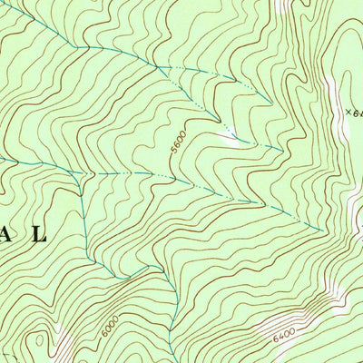 United States Geological Survey Gable Mountain, MT (1968, 24000-Scale) digital map