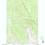United States Geological Survey Gable Peaks, MT (1994, 24000-Scale) digital map