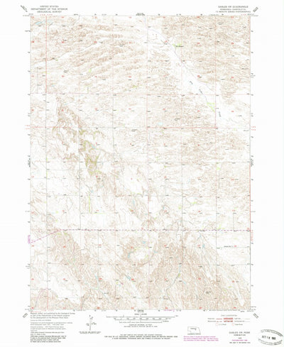 United States Geological Survey Gables SW, NE (1954, 24000-Scale) digital map