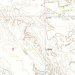 United States Geological Survey Gables SW, NE (1954, 24000-Scale) digital map