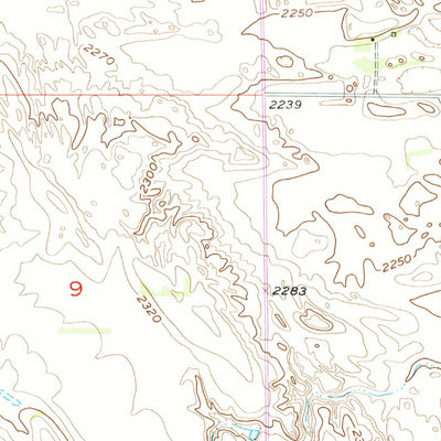 United States Geological Survey Gables SW, NE (1954, 24000-Scale) digital map