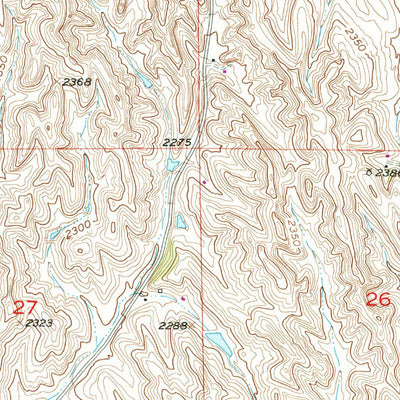 United States Geological Survey Gables SW, NE (1954, 24000-Scale) digital map