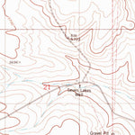 United States Geological Survey Gacho Hill, NM (1981, 24000-Scale) digital map