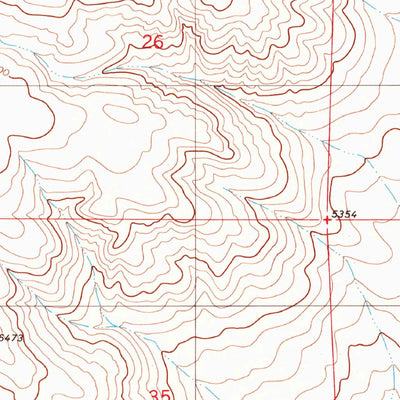 United States Geological Survey Gacho Hill SE, NM (1981, 24000-Scale) digital map