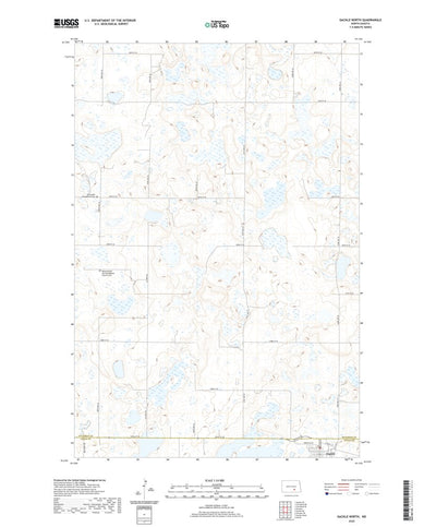 United States Geological Survey Gackle North, ND (2020, 24000-Scale) digital map