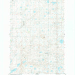 United States Geological Survey Gackle South, ND (1983, 24000-Scale) digital map