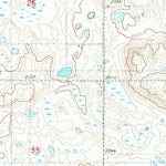 United States Geological Survey Gackle South, ND (1983, 24000-Scale) digital map