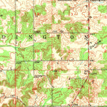 United States Geological Survey Gadott, WI (1952, 62500-Scale) digital map