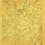 United States Geological Survey Gadsden, AL (1888, 125000-Scale) digital map