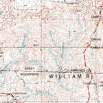 United States Geological Survey Gadsden, AL-TN (1956, 250000-Scale) digital map